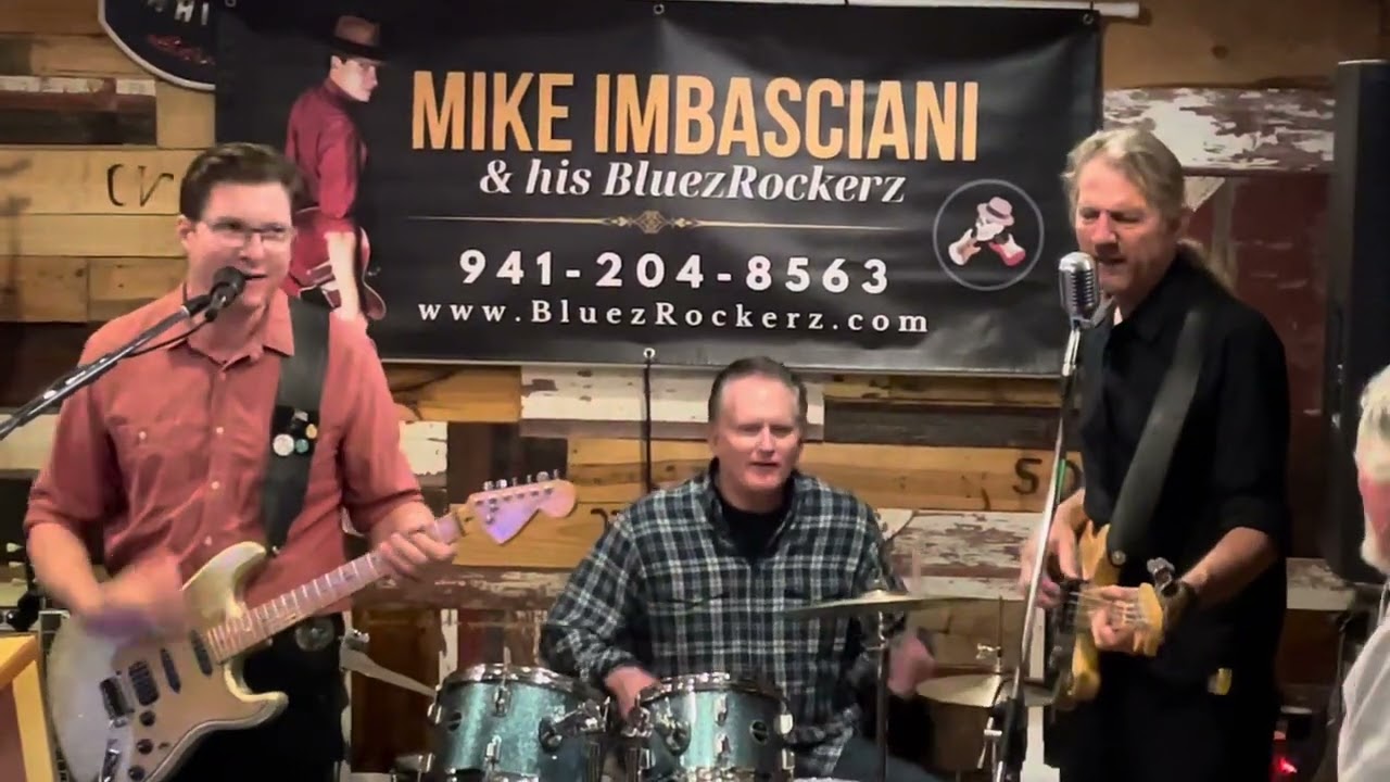 “Shaky Ground” - feat. Comedian Greg Hahn - Mike Imbasciani & his BluezRockerz