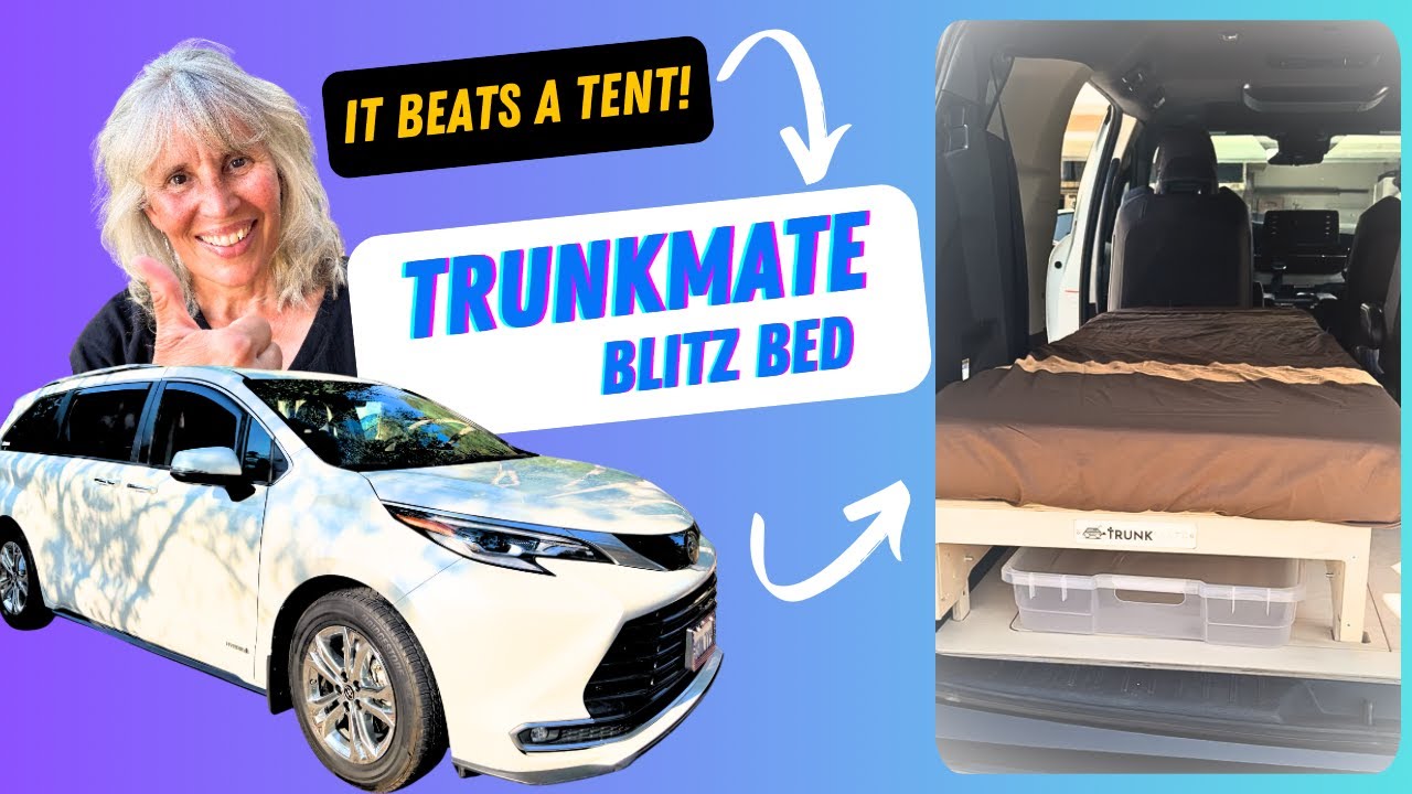 Toyota Sienna to Camper Van