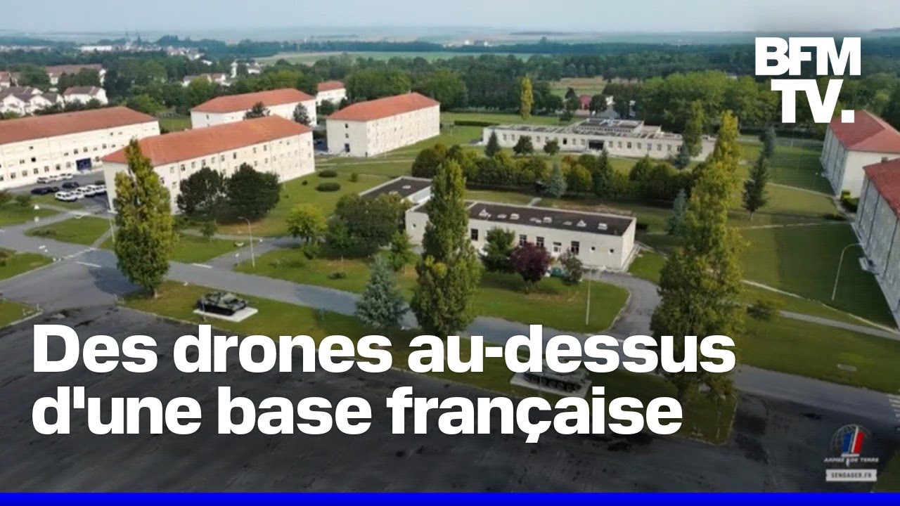 Une base militaire de la Marne survol&eacute;e par plusieurs drones