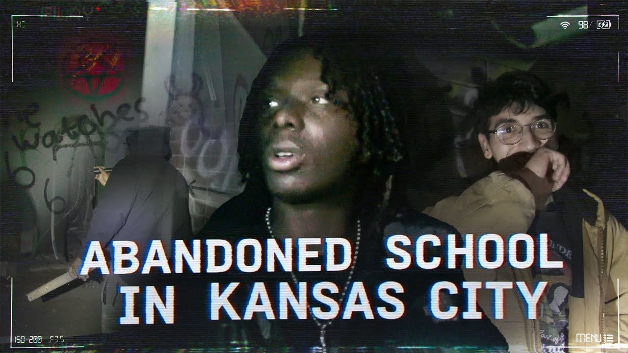 Exploring a Haunted Abandoned School in Kansas City… Instantly Regretted It 😭👻
