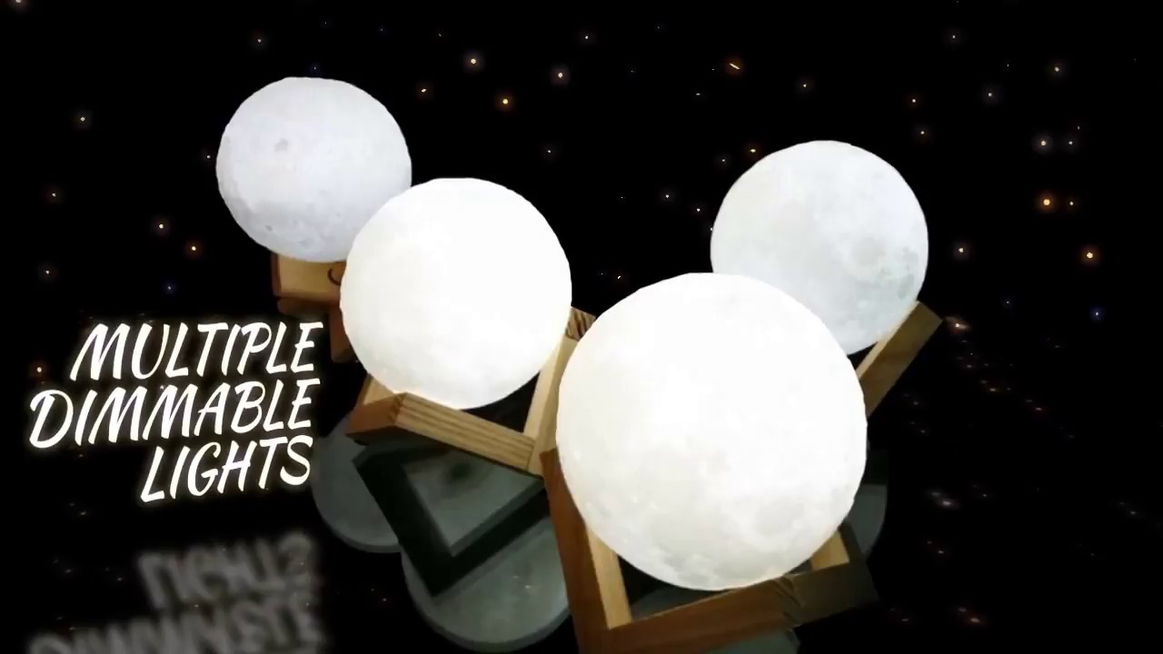 krovaz.com 3D Moon Night Light