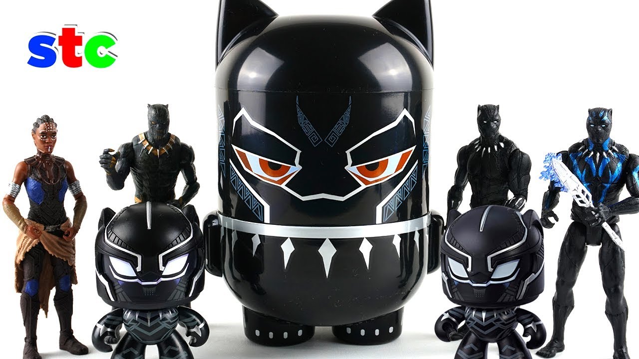 Black Panther Full Collection de Juguetes Mighty Muggs Pantera Negra