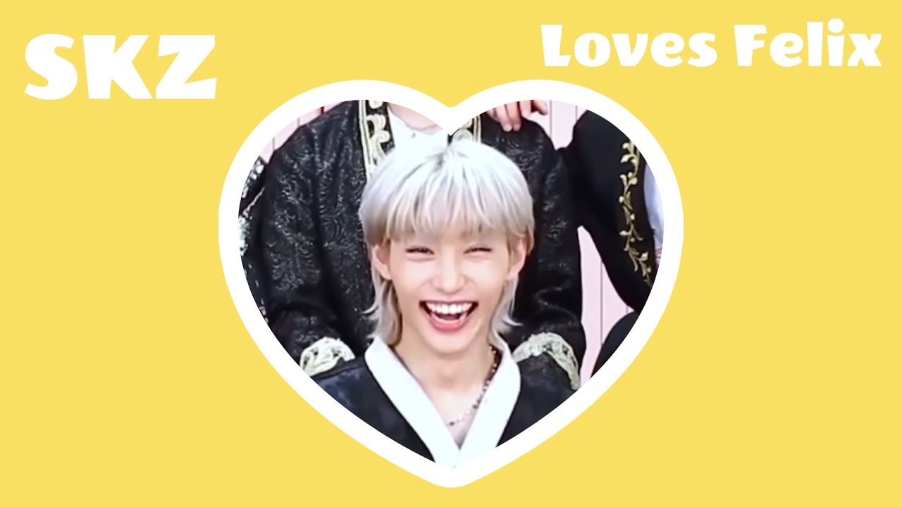 Stray Kids Wrapped Around Felix Finger