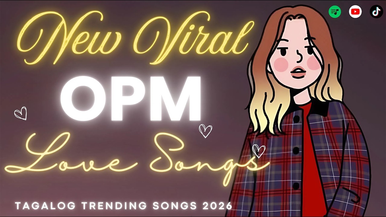 Top Hits OPM 2026 on Spotify ⭐ Most Streamed Filipino Songs Playlist  (The Ultimate New Viral Hits)