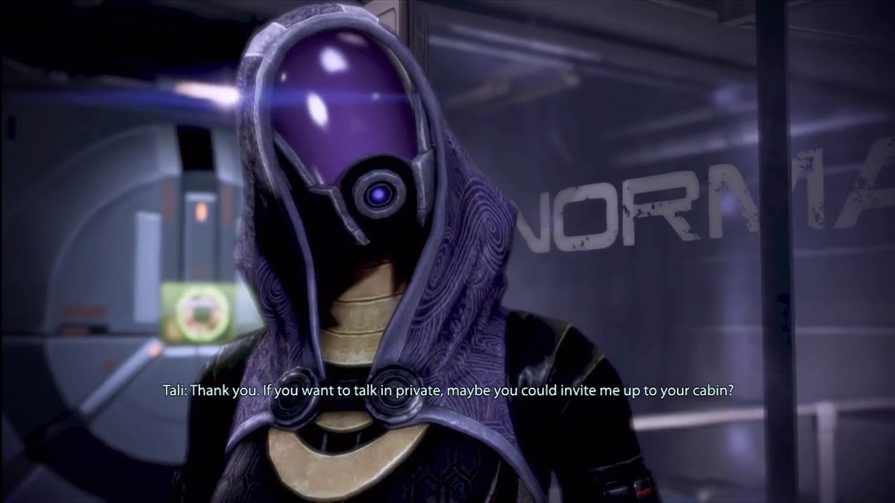 Mass Effect 3 - Quarian Meeting - Tali Relationship Dialogue