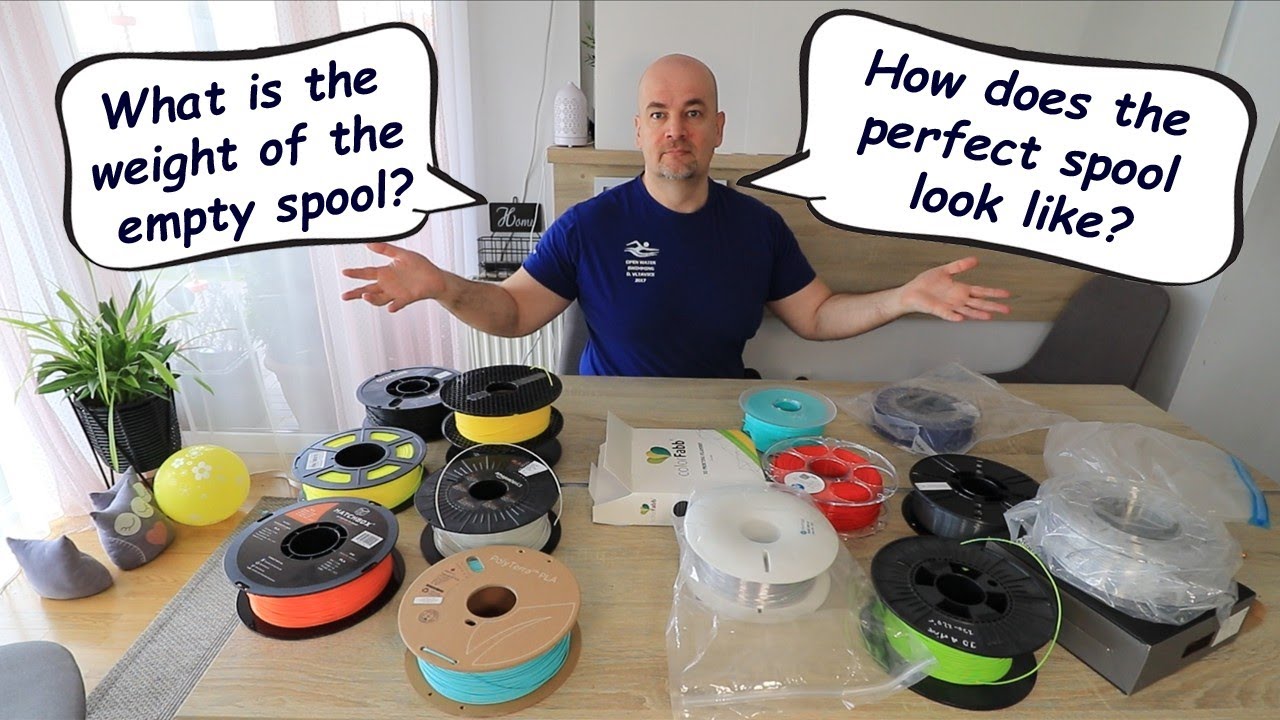 Dear filament companies, what is the weight of empty spool? What is the (almost) perfect spool?