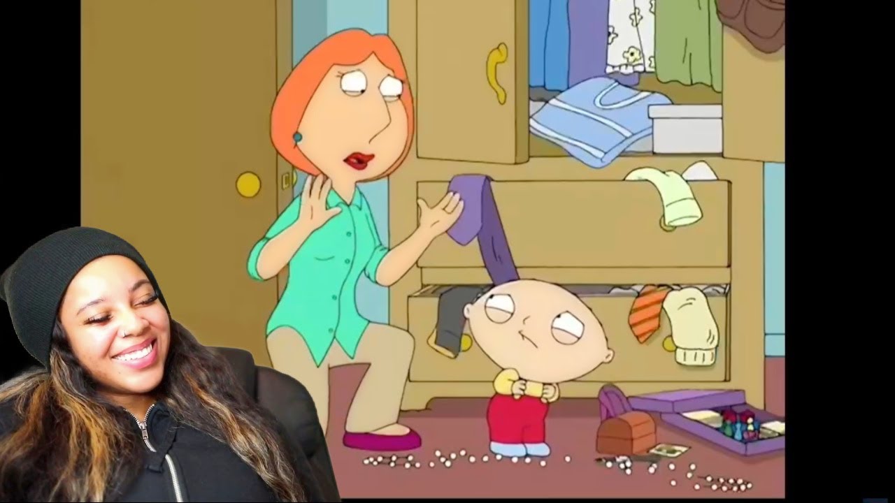 Stewie acting like a normal baby - Family Guy | Reaction