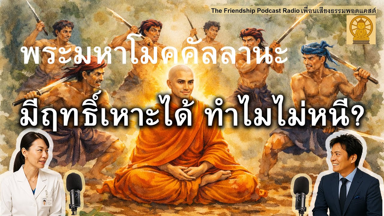 ปริศนาการตายของพระโมคคัลลานะ มีฤทธิ์เหาะได้ ทำไมไม่หนี? / อ้างอิงจากพุทธประวัติ 2026-02-07