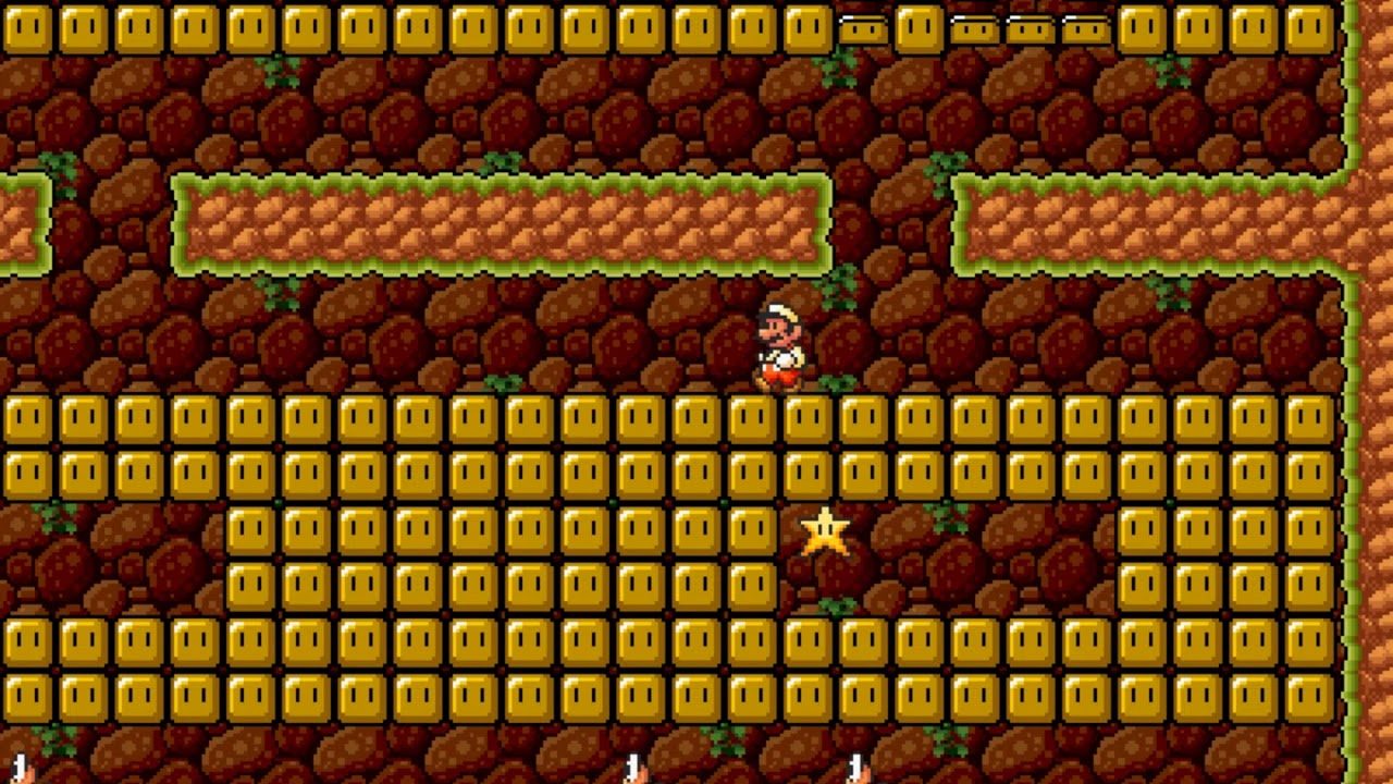 Super Mario Bros. X2 (SMBX2 MAGLX3) Custom Level - SMA2 Star World 1 Remake (SMA4 Style)