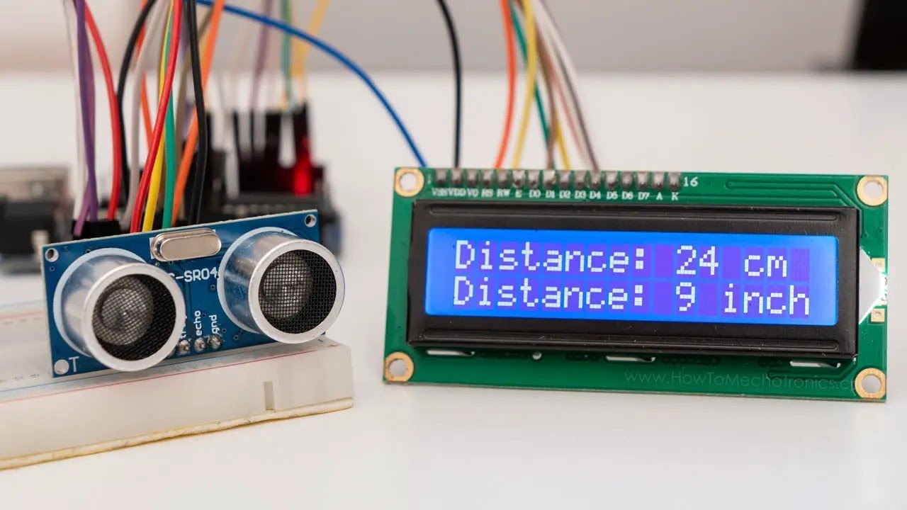 Arduino Ultrasonic Sensor with Servo Motor