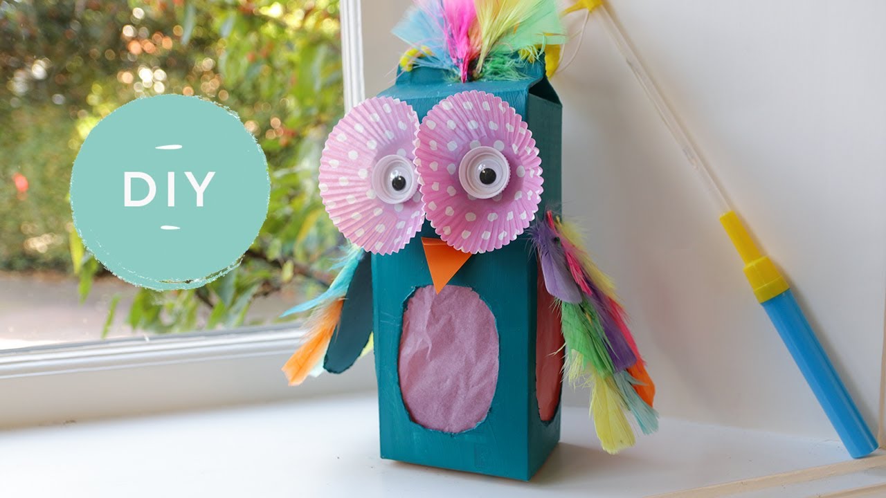 Een lampion maken van een melkpak voor Sint Maarten