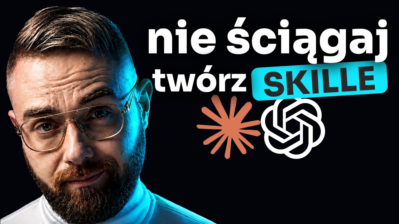 Tw&oacute;rz SKILLE, kt&oacute;re PRACUJĄ za Ciebie (Claude, ChatGPT)