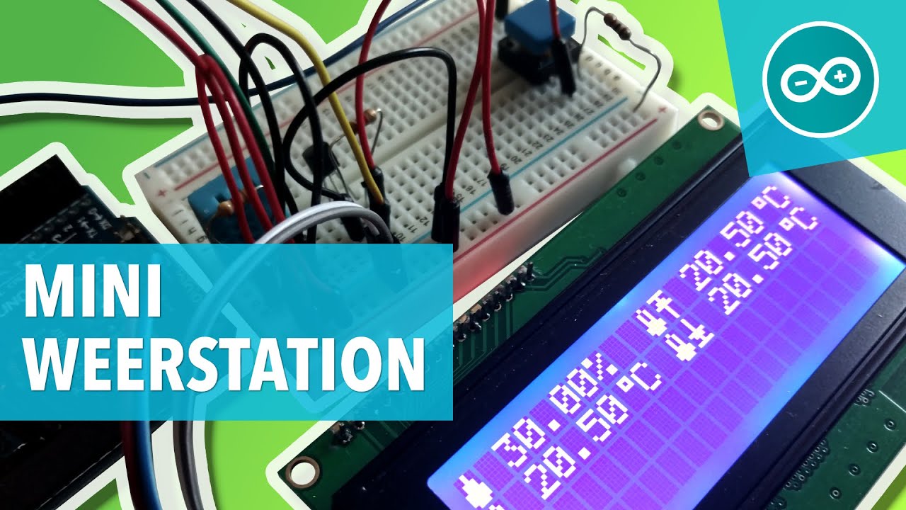 🇳🇱 ARDUINO MINI-WEERSTATION - Arduino project