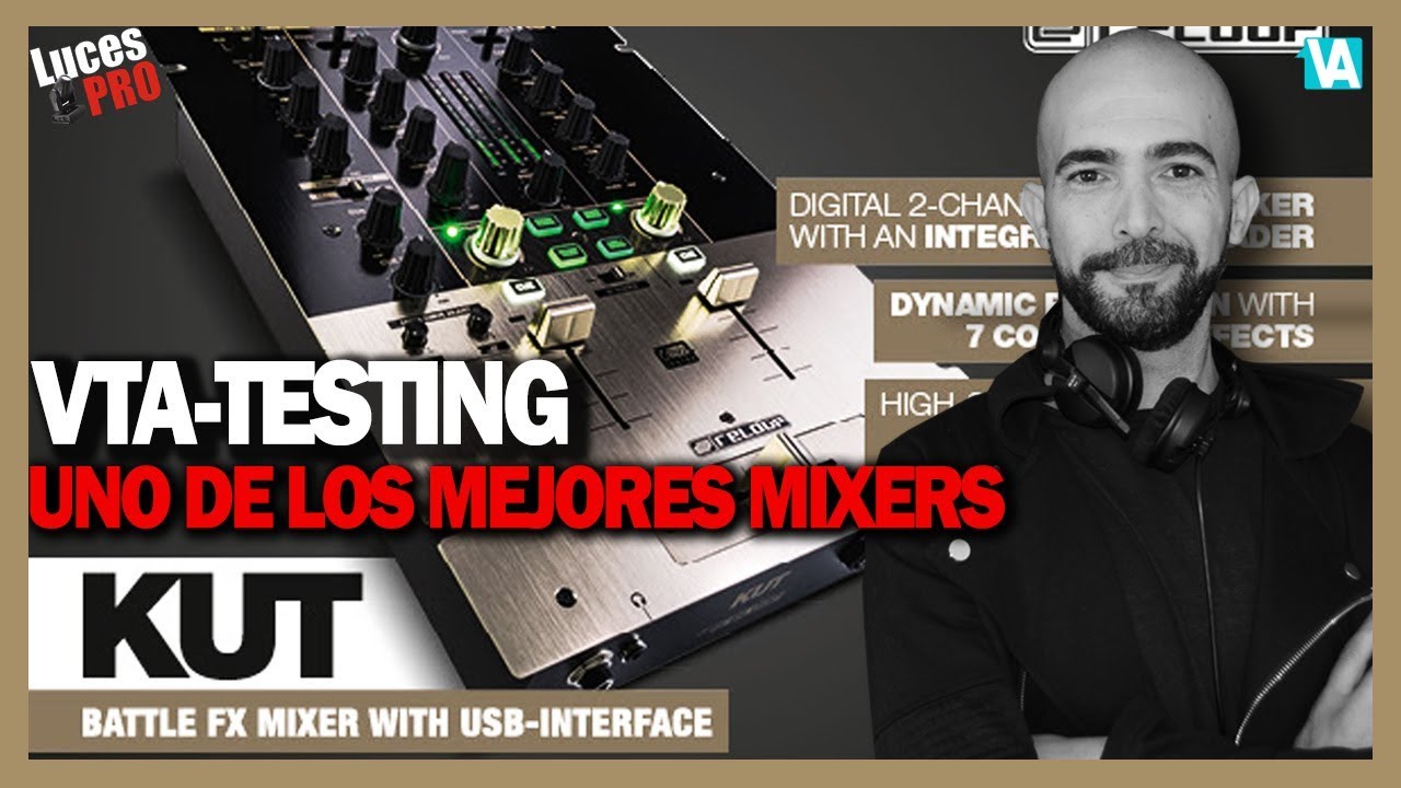 TUTORIAL: Mixer Reloop KUT #RELOOP VTATESTING - By luces pro Feat. Adrian Bellusci