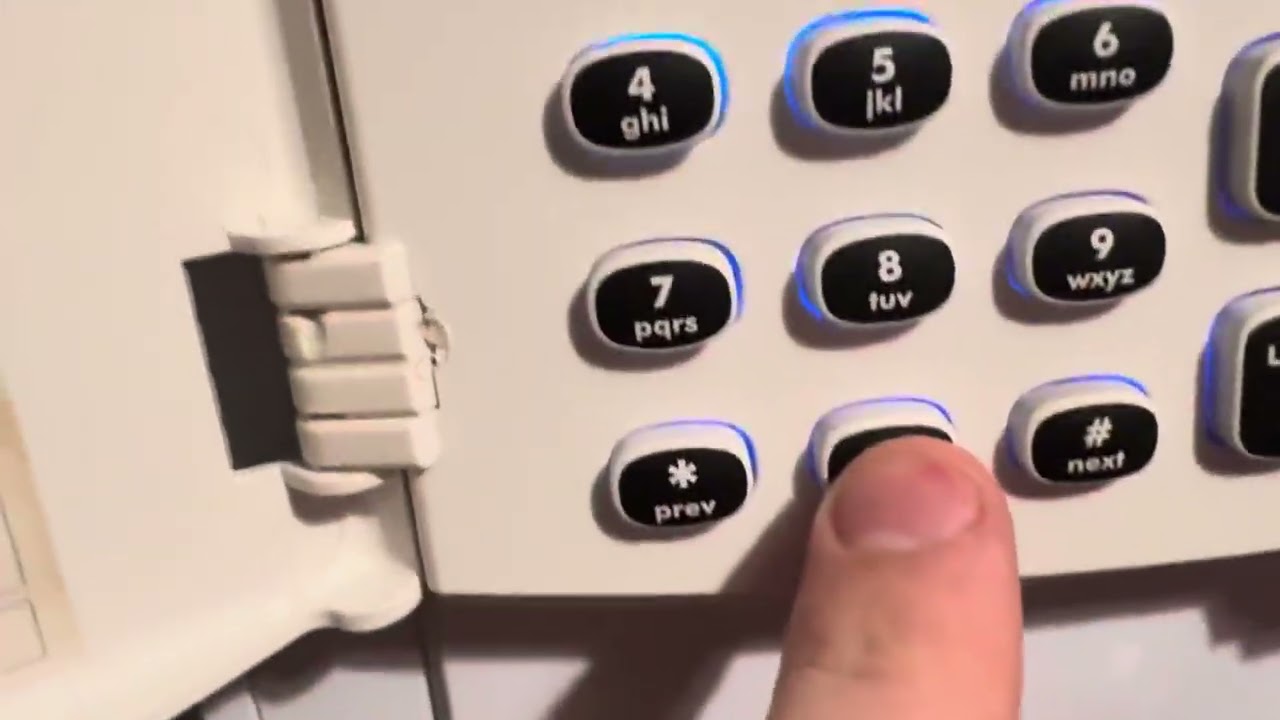How to change the date and time on a HKC Alarm 