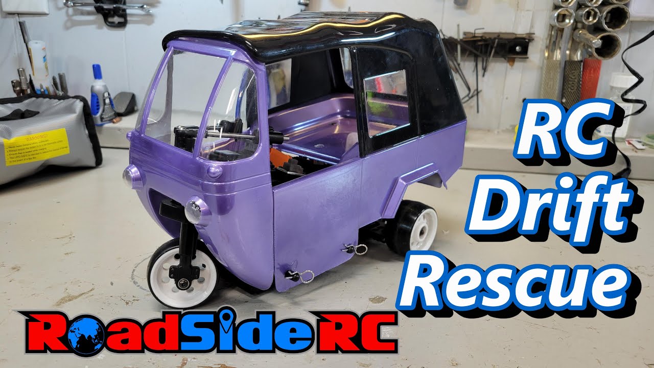 RC Drift Rescue!  Usukani D3T Drift Tricycle