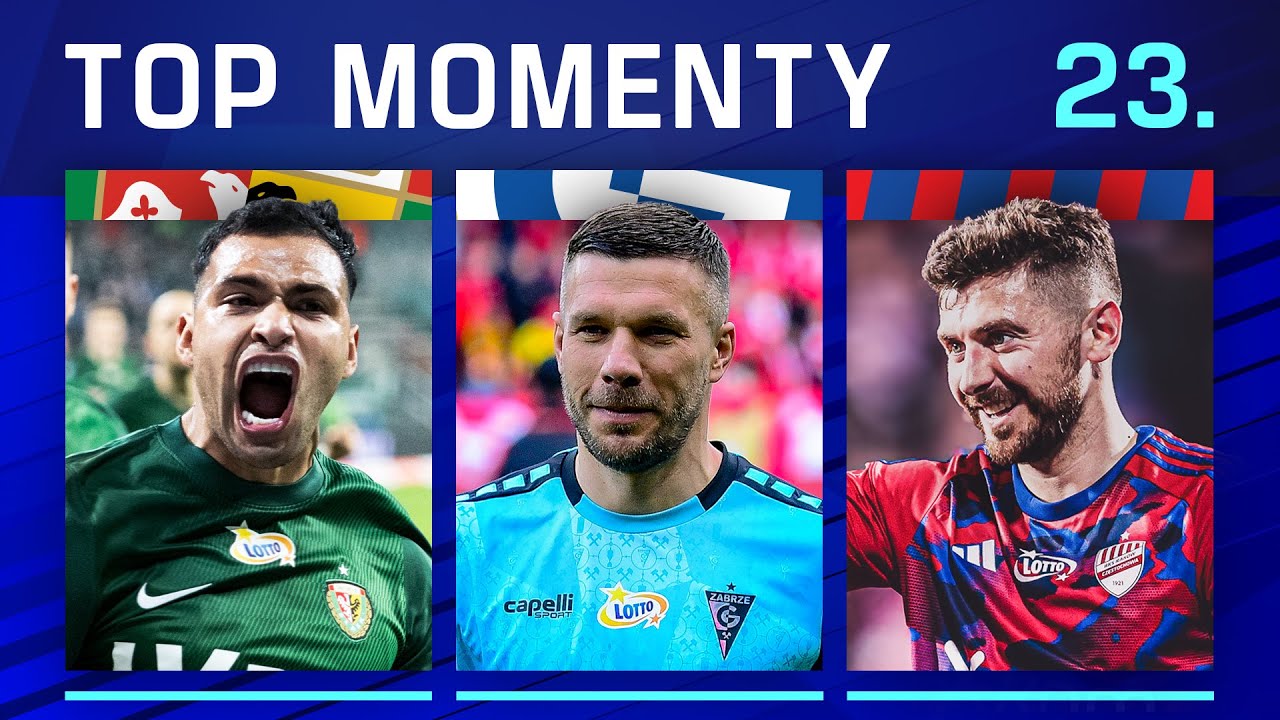 WSZYSTKIE GOLE 23. KOLEJKI | TOP MOMENTY | EKSTRAKLASA 2023/24