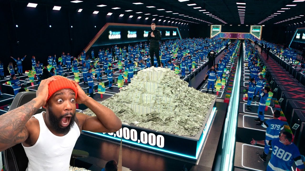 MR BEAST'S BEAST GAMES SEASON 1 EPISODE 1 REACTION! THE BIGGEST FINESSE Reaction!