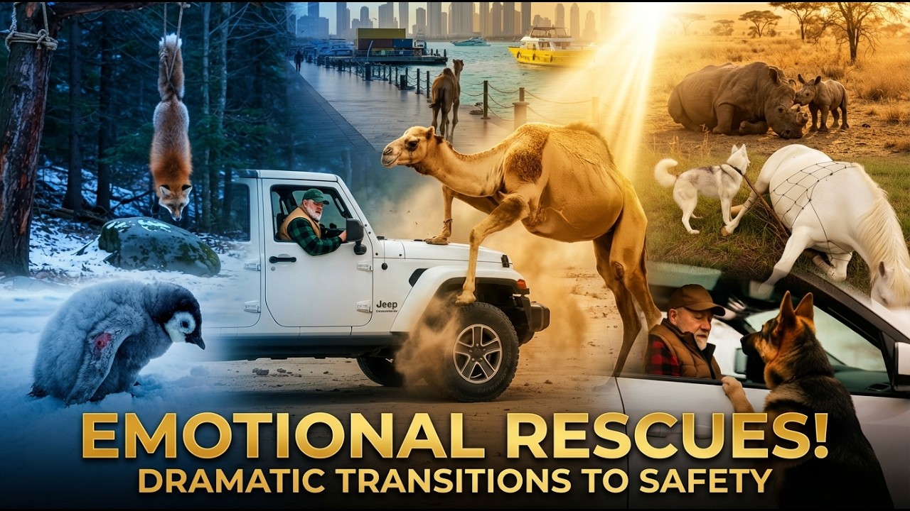 🚨Eight Warnings That Saved Lives 🐾| Incredible Animal Rescue Stories 😱 #mountains #desert #wildlife