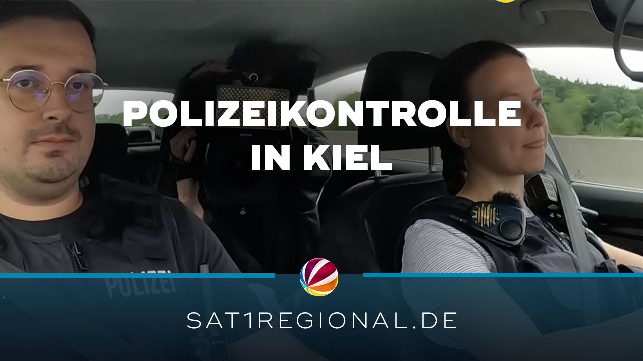 Blitzer-Marathon: Unterwegs mit der Kieler Polizei