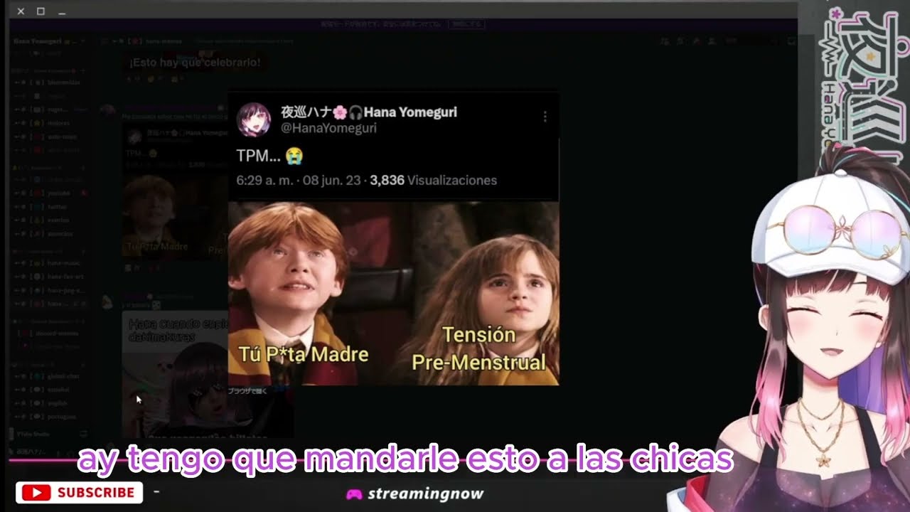 La risa de Hana es la mejor 😂😂😂