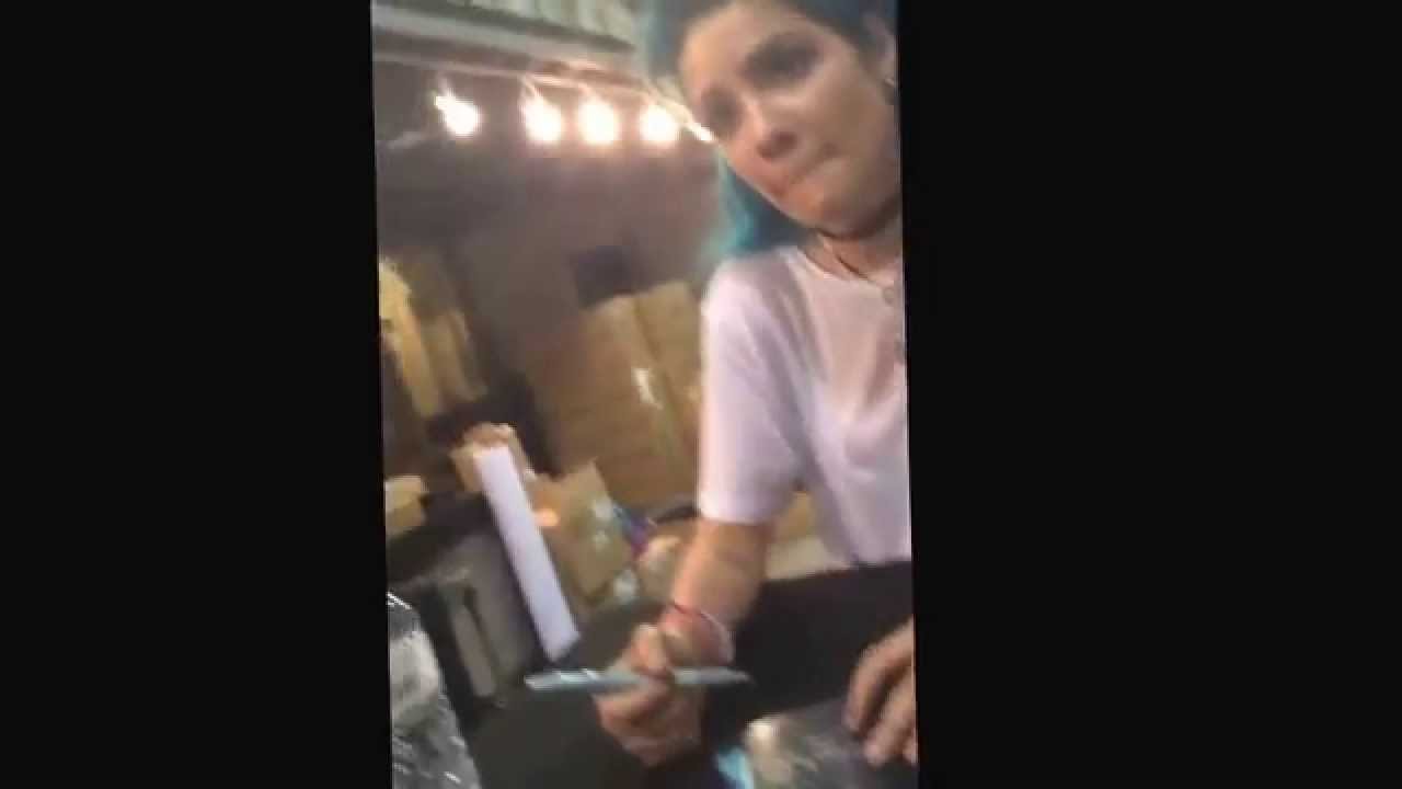 Halsey Room 93 cd signing at Rough Trade Brooklyn 4/1/15