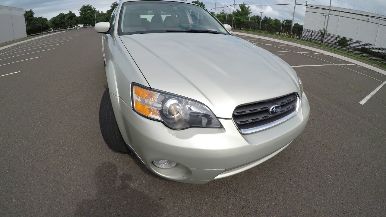 4K Review  2005 Subaru Outback Limited AWD Virtual Test-Drive & Walk-around