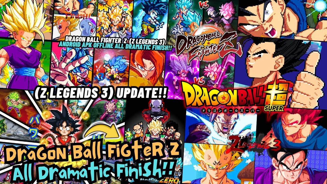 UPDATE‼️ Z LEGENDS 3 | ALL DRAMATIC INTRO + DRAMATIC FINISH, ULTIMATE ATTACKS BEST ANIMATION 2025🔥⚔️