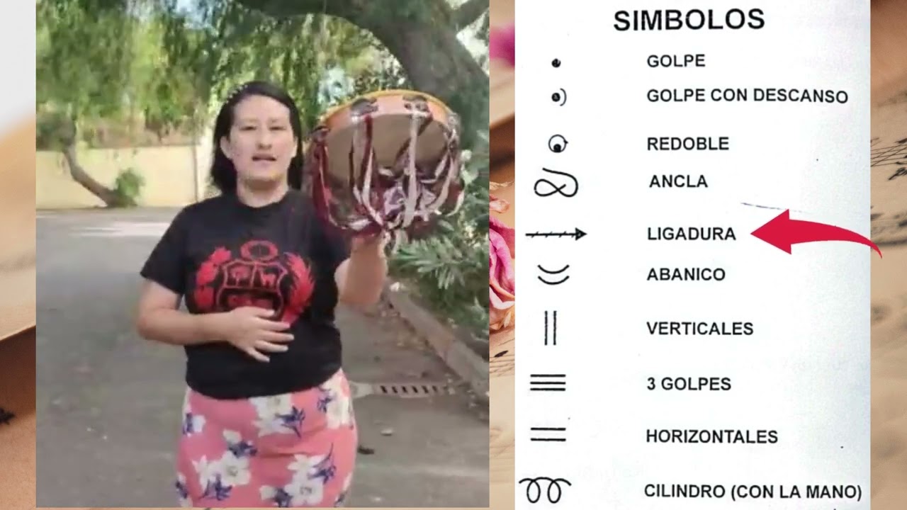 LIGADURA SIMBOLOS DE LA PANDERETA