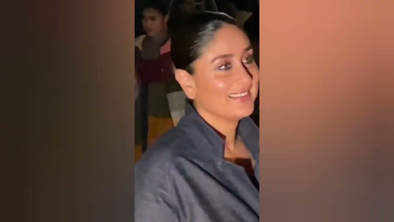Kareena Kapoor Khan Candid Moments During An Event 