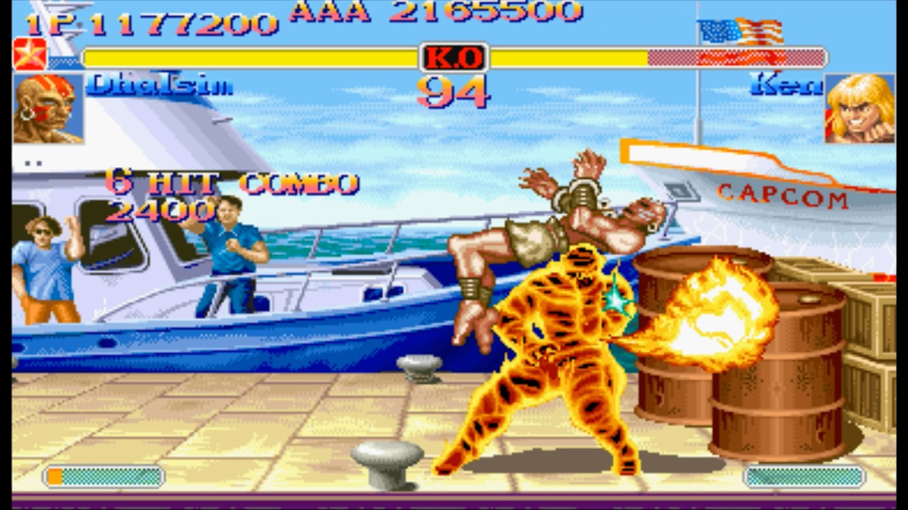 [TAS]Hyper Street Fighter 2:Rainbow Edition - Dhalsim - (ARCADE)