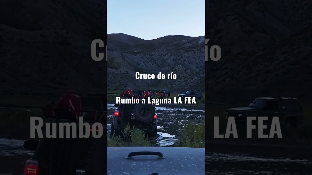 Jeep Wrangler Mountain- Cruce de Río rumbo a la laguna LA FEA