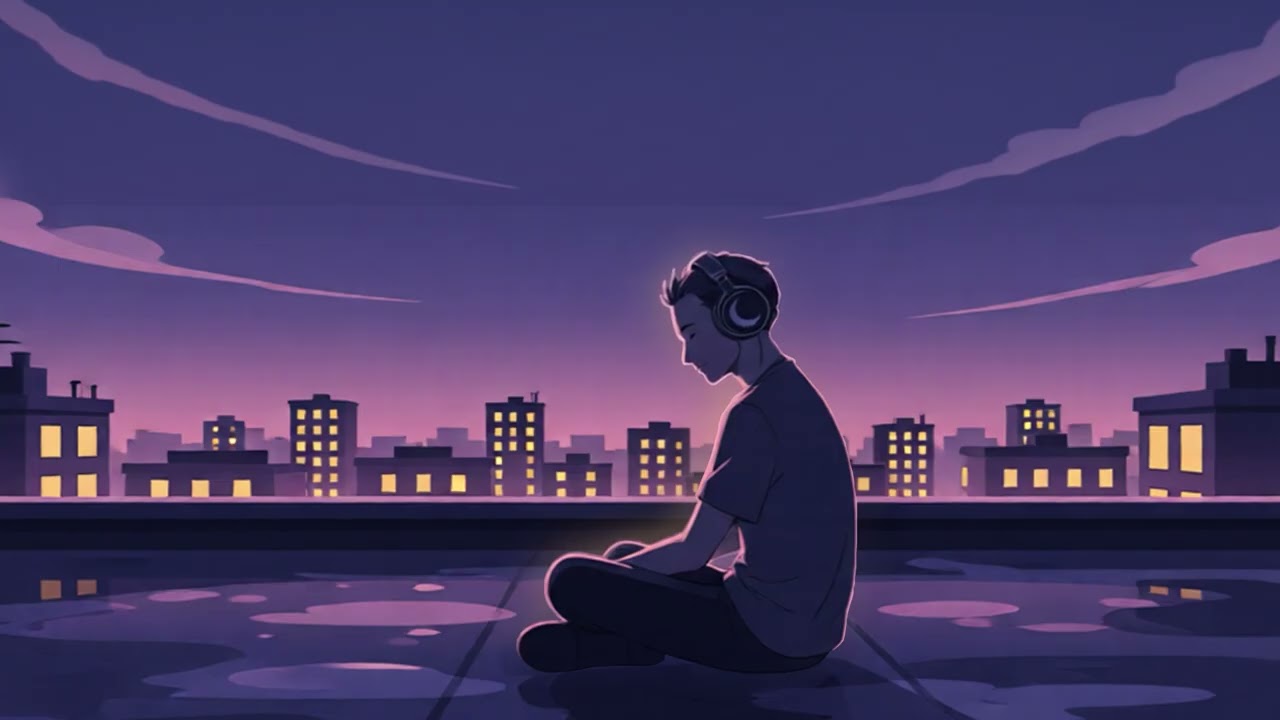 Afterlight Orbit – Above the City Lights | Warm Hopeful LoFi