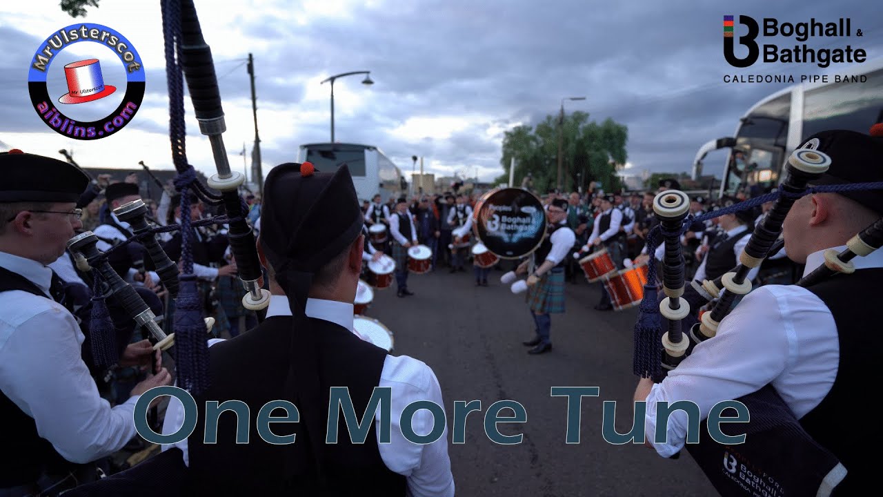 Worlds 2023 - One More Tune at the Bus - Boghall & Bathgate Celebrates