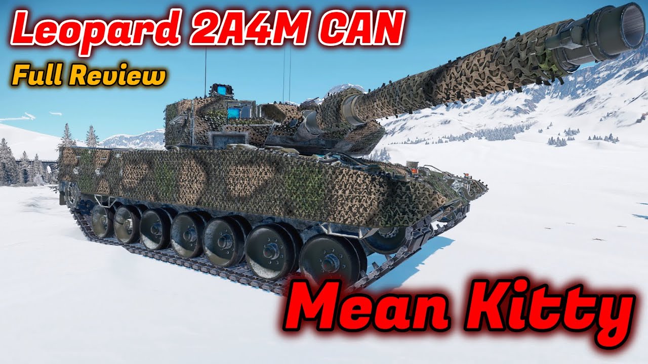 Полный обзор Leopard 2A4M CAN &mdash; стоит ли покупать? Лучше, чем ожидалось [War Thunder]