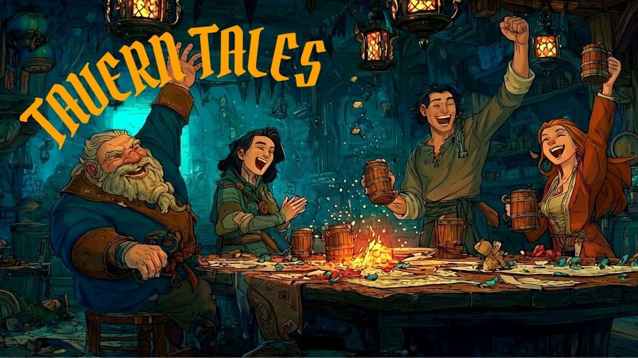 Tavern Tales ☘️ Cheerful Fantasy Tavern Music 🍻