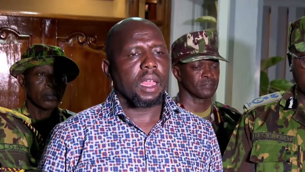 Interior CS Murkomen addresses incident in Angata Barrikoi, Narok county