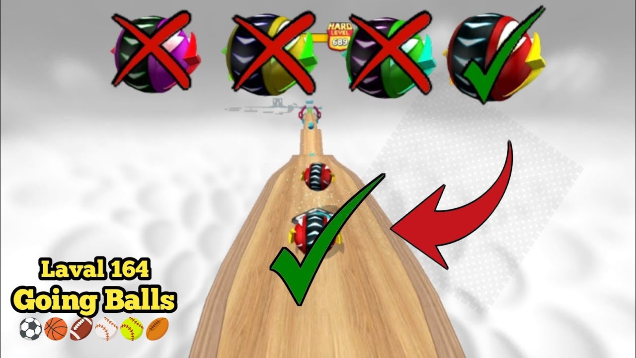 🏈Going Balls ; Super Speed Run Hard Walkthrough | Level 163 || los game || Arbaz Guru Gaming |