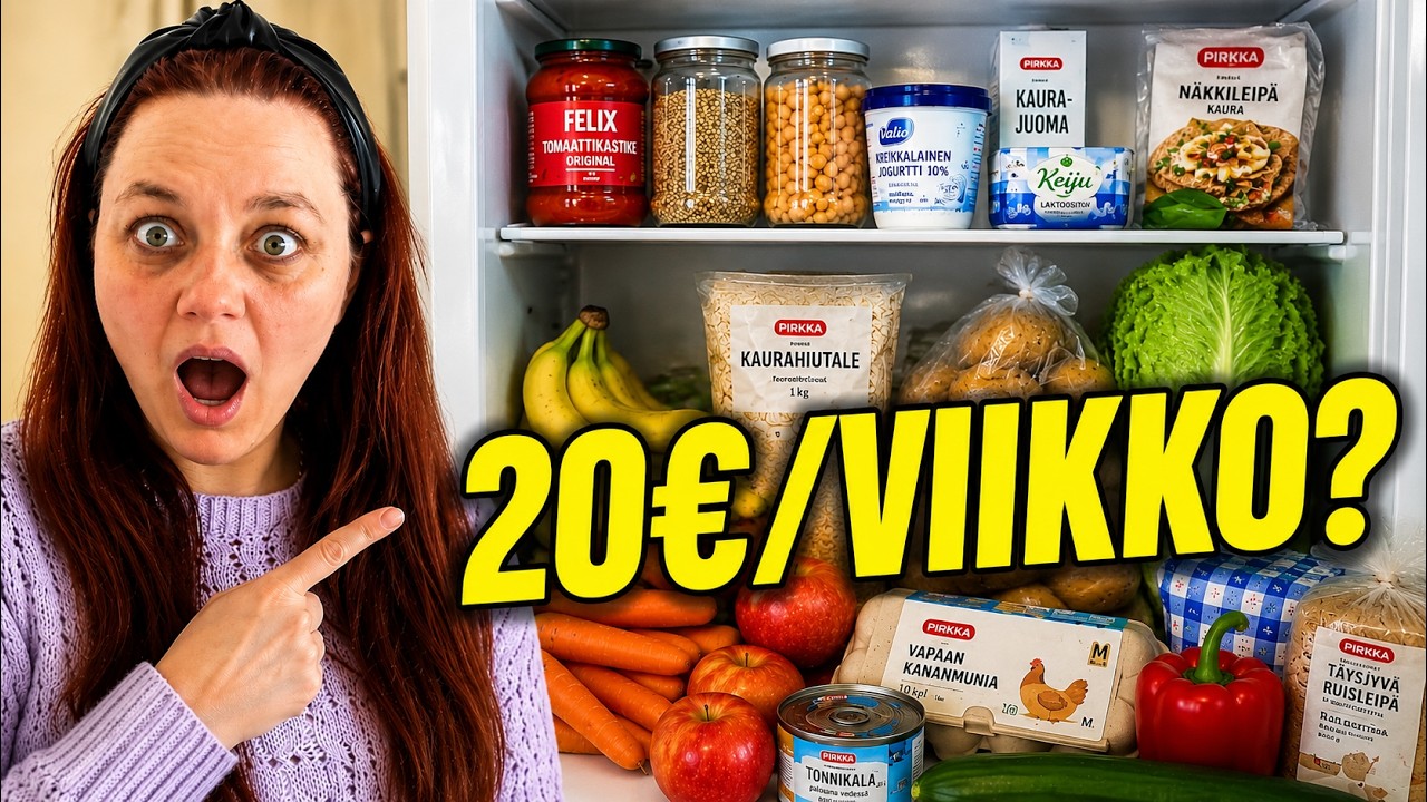Voiko näin halvalla oikeasti elää viikon?