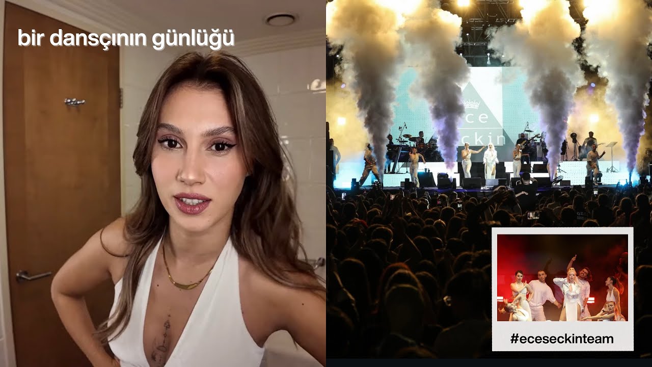 Adanalıdan Adana Vlog: Ece Se&ccedil;kin Konseri + Muzlu S&uuml;t + Backstage Enerjisi! 🔥