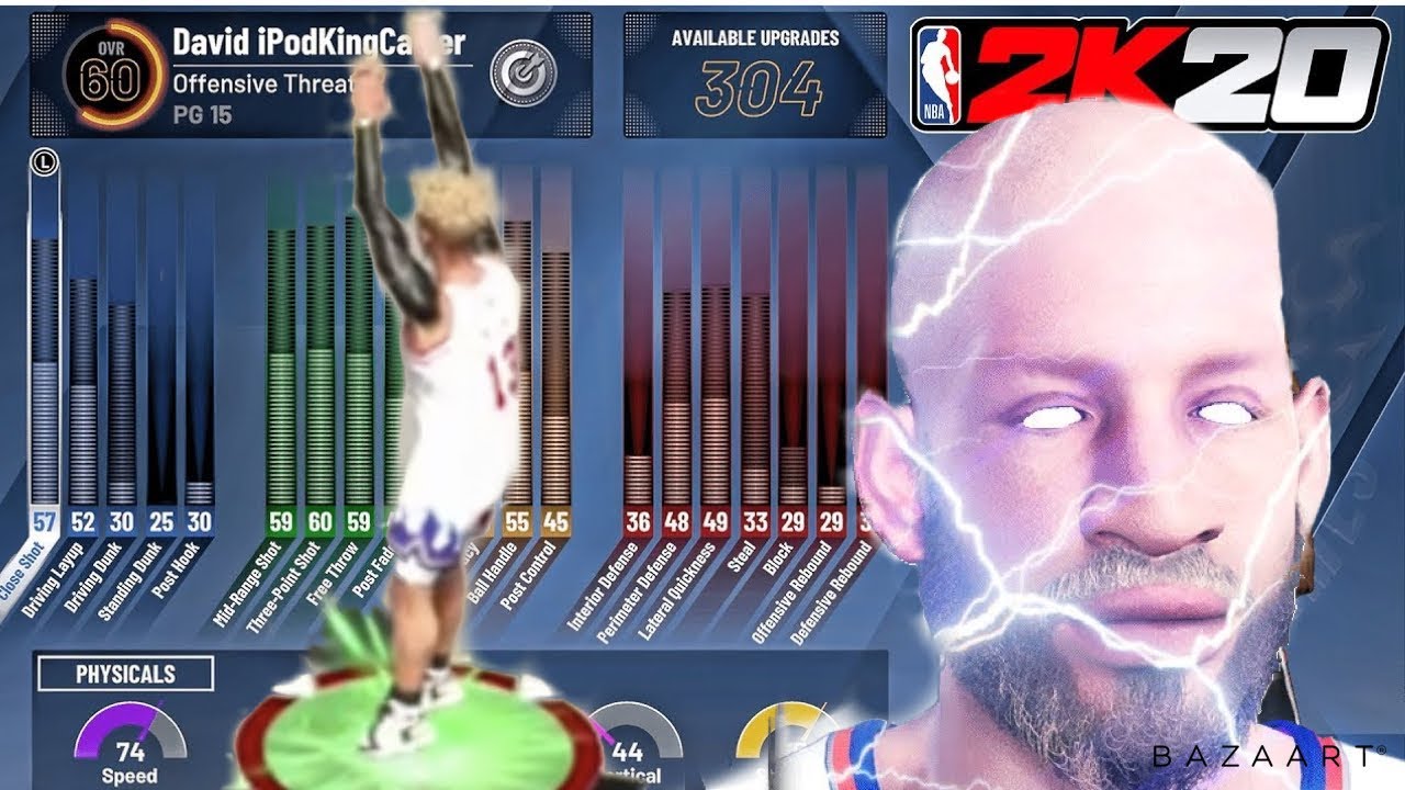 Playmaking Shot Creator Demi God Gman Build! NBA 2k20