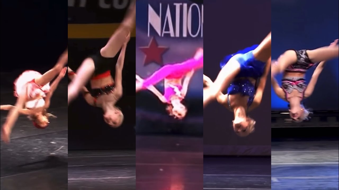 All Paige Hyland’s Tumbling and Tricks From Dance Moms Dances [HD]