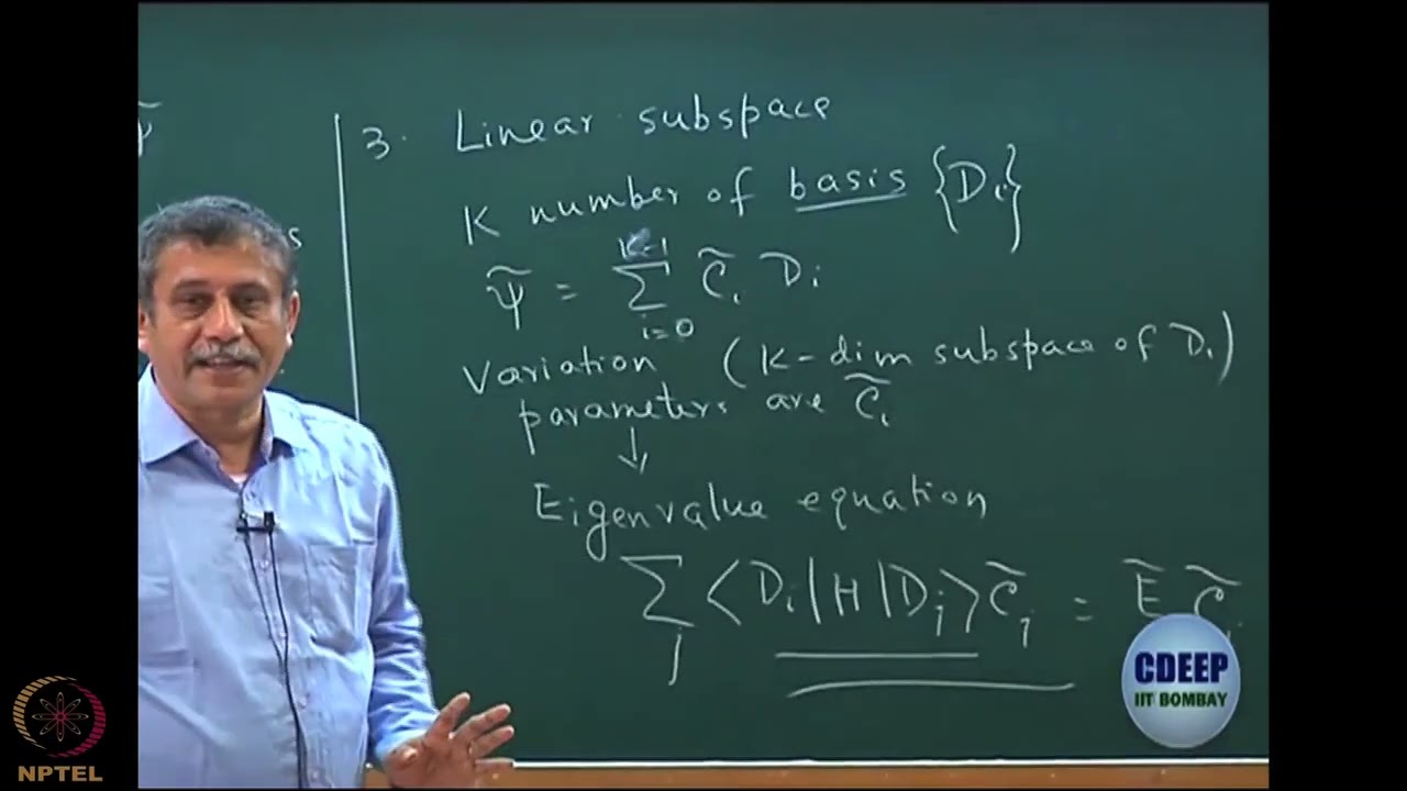 Week 2 : Lecture 13 : Hartree-Fock theory introduction