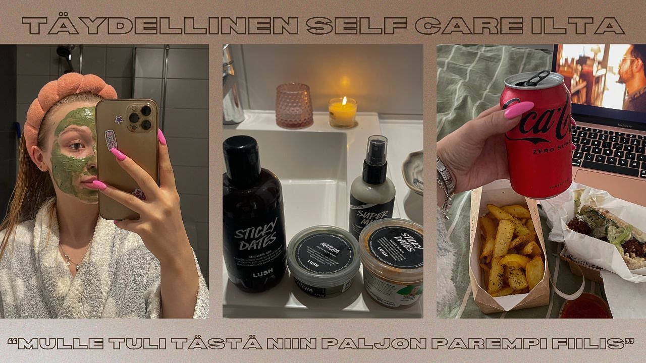 Täydellinen SELF CARE ilta 🧖🏼‍♀️🤍✨