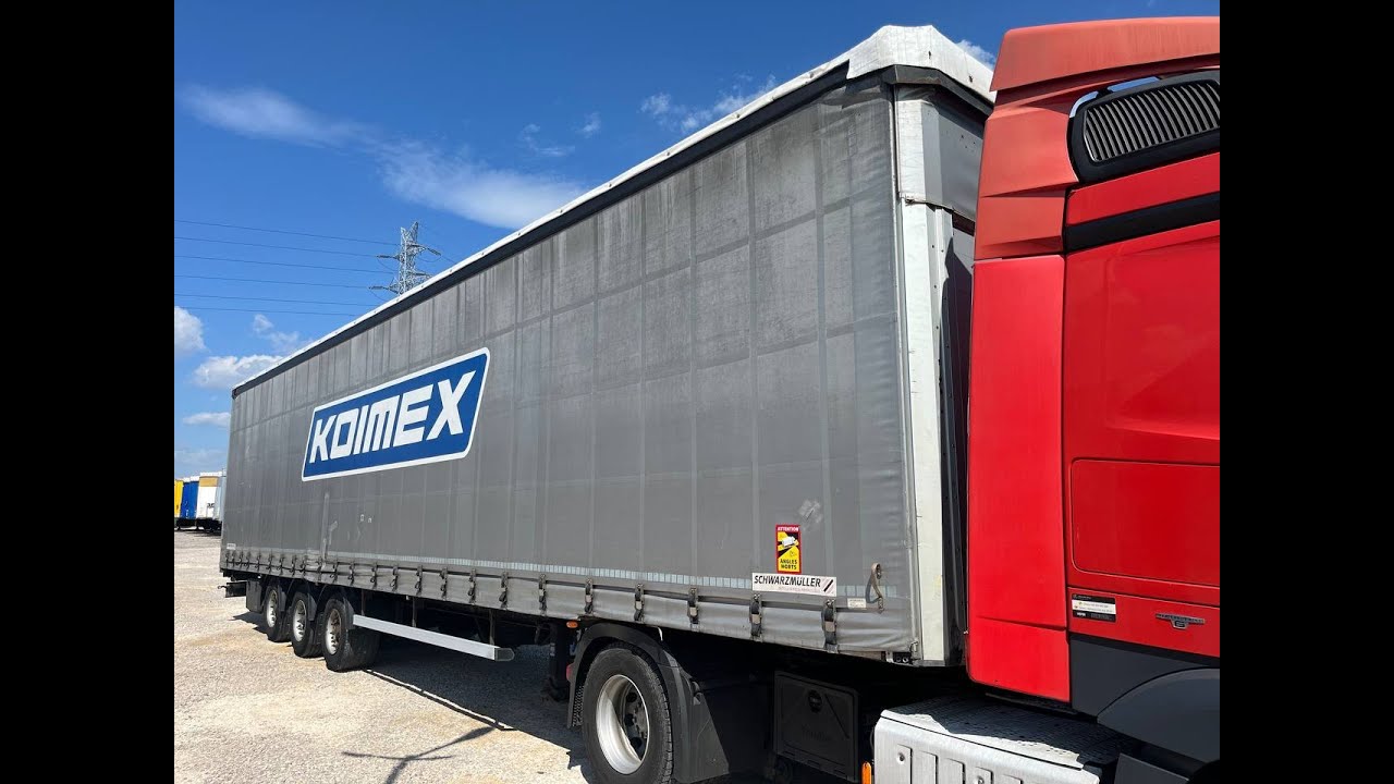 40. SCHWARZMULLER 2015 / BPW / LEKKA NACZEPA / FIRANKA MEGA