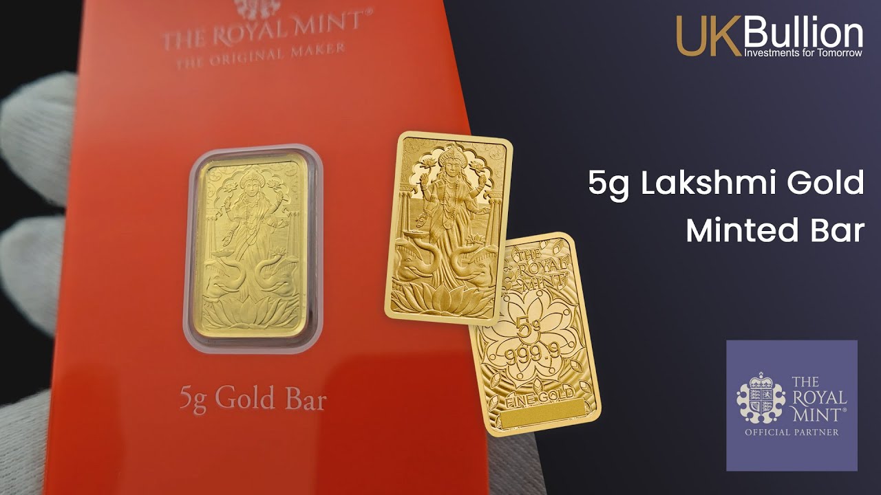 Exploring the Elegance of the 5g Lakshmi Gold Mint Bar