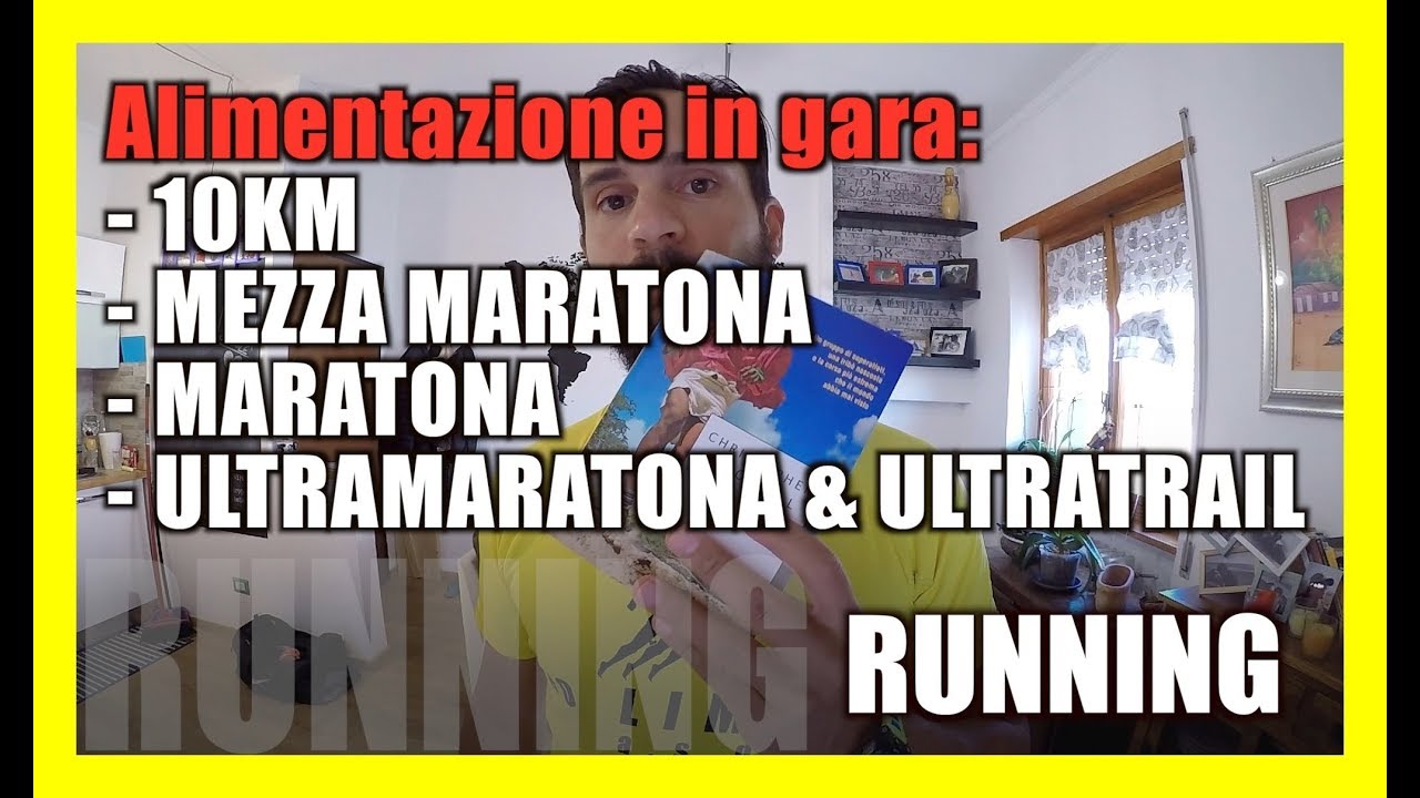 RUNNING: Alimentazione in gara dalla 10km fino alle Ultra