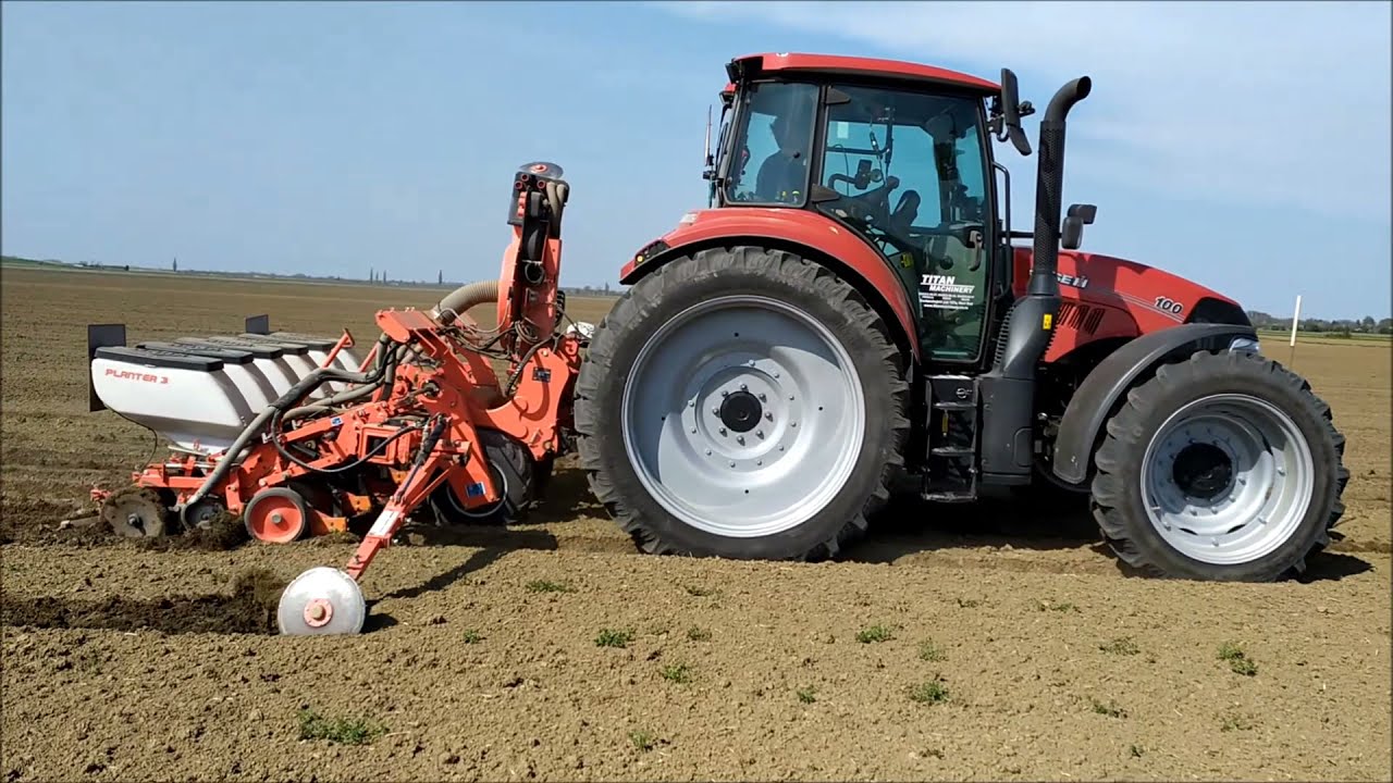 CASE IH Luxxum 100 & KUHN PLANTER 3