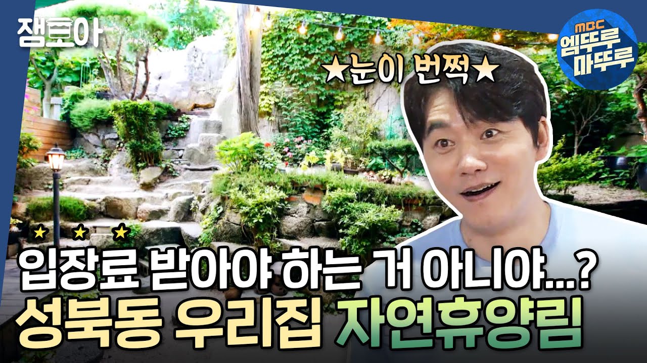 [구해줘 홈즈] 자연 속에 있는 것 같아~🍃 국립공원급 마당이 내 집으로! 🤩 성북동 자연휴양림 🌳ㅣ#잼모아 #엠뚜루마뚜루 MBC210829 방송