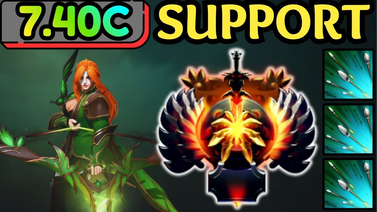🔥 WINDRANGER SOFT SUPPORT — FOCUS FIRE CARRY, POWERSHOT KILLS | DOTA 2 🔥